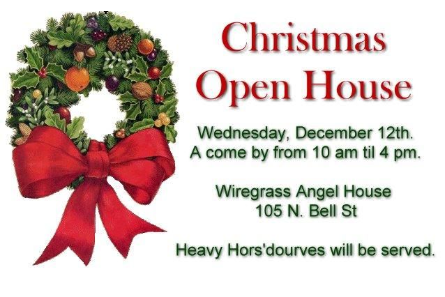 2012 Christmas Open House